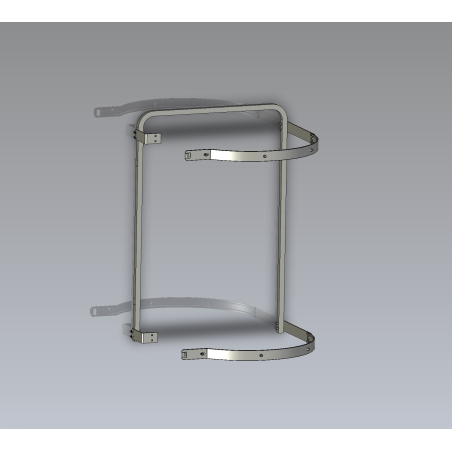 Sortie latérale avec portillon - ouverture à droite : accès latéral sécurisé pour toiture ou plateforme.