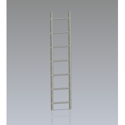 Echelle crinoline long 1960mm -  Expédition et devis en moins de 48h