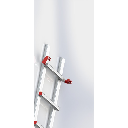 Rallonge de 3m pour échelle de toit - grande portée, emboîtement solide, usage professionnel.