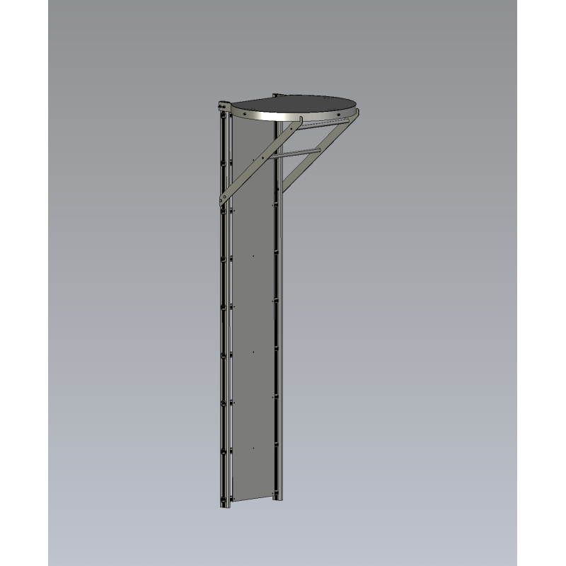 Porte de condamnation avec opercule - sécurise l'accès tout en permettant une intervention ponctuelle.