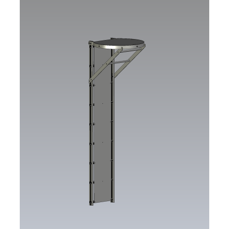 Porte de condamnation avec opercule - sécurise l'accès tout en permettant une intervention ponctuelle.
